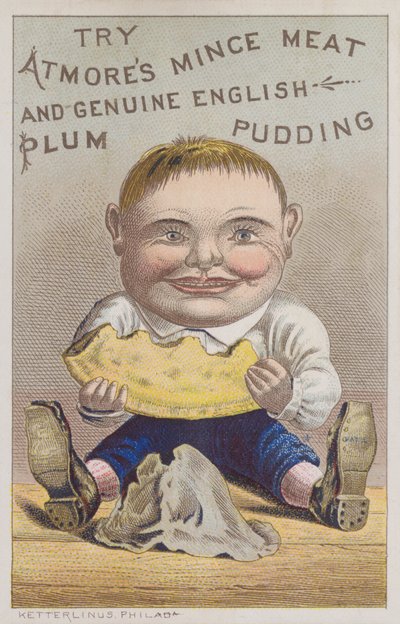 Atmores Mince Meat and Genuine English Plum Pudding by American School
